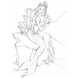 Malvorlage: Meerjungfrau (Figuren) #147159 - Kostenlose Malvorlagen zum Ausdrucken