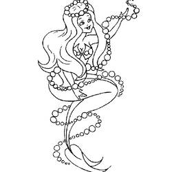 Malvorlage: Meerjungfrau (Figuren) #147163 - Kostenlose Malvorlagen zum Ausdrucken