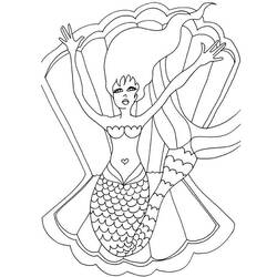Malvorlage: Meerjungfrau (Figuren) #147171 - Kostenlose Malvorlagen zum Ausdrucken