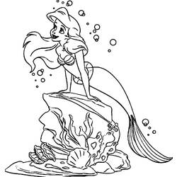 Malvorlage: Meerjungfrau (Figuren) #147208 - Kostenlose Malvorlagen zum Ausdrucken