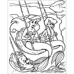 Malvorlage: Meerjungfrau (Figuren) #147227 - Kostenlose Malvorlagen zum Ausdrucken
