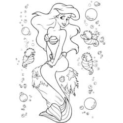 Malvorlage: Meerjungfrau (Figuren) #147238 - Kostenlose Malvorlagen zum Ausdrucken