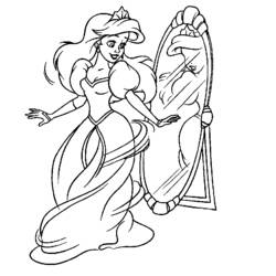 Malvorlage: Meerjungfrau (Figuren) #147291 - Kostenlose Malvorlagen zum Ausdrucken