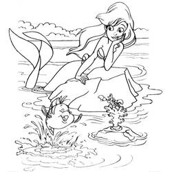 Malvorlage: Meerjungfrau (Figuren) #147296 - Kostenlose Malvorlagen zum Ausdrucken