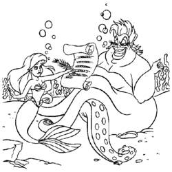 Malvorlage: Meerjungfrau (Figuren) #147325 - Kostenlose Malvorlagen zum Ausdrucken