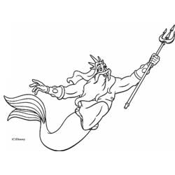 Malvorlage: Meerjungfrau (Figuren) #147376 - Kostenlose Malvorlagen zum Ausdrucken