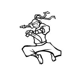 Malvorlage: Ninja (Figuren) #148145 - Kostenlose Malvorlagen zum Ausdrucken