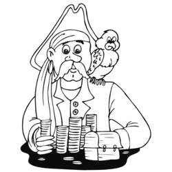 Malvorlage: Pirat (Figuren) #105005 - Kostenlose Malvorlagen zum Ausdrucken