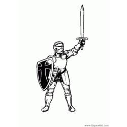 Malvorlage: Ritter (Figuren) #86955 - Kostenlose Malvorlagen zum Ausdrucken