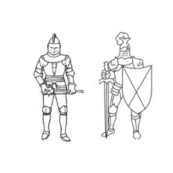 Malvorlage: Ritter (Figuren) #86977 - Kostenlose Malvorlagen zum Ausdrucken