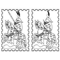 Malvorlage: Ritter (Figuren) #87137 - Kostenlose Malvorlagen zum Ausdrucken