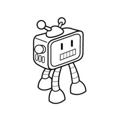 Malvorlage: Roboter (Figuren) #106580 - Kostenlose Malvorlagen zum Ausdrucken