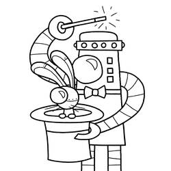Malvorlage: Roboter (Figuren) #106589 - Kostenlose Malvorlagen zum Ausdrucken
