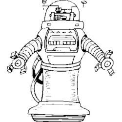 Malvorlage: Roboter (Figuren) #106595 - Kostenlose Malvorlagen zum Ausdrucken