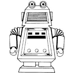 Malvorlage: Roboter (Figuren) #106618 - Kostenlose Malvorlagen zum Ausdrucken