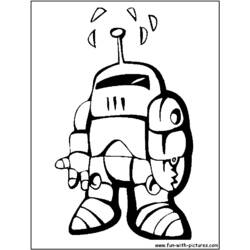 Malvorlage: Roboter (Figuren) #106626 - Kostenlose Malvorlagen zum Ausdrucken
