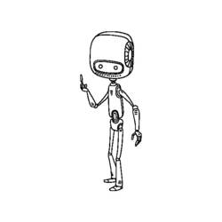 Malvorlage: Roboter (Figuren) #106687 - Kostenlose Malvorlagen zum Ausdrucken