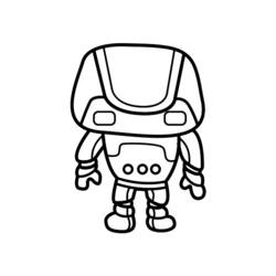 Malvorlage: Roboter (Figuren) #106711 - Kostenlose Malvorlagen zum Ausdrucken