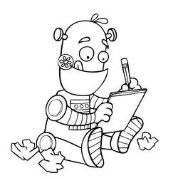 Malvorlage: Roboter (Figuren) #106725 - Kostenlose Malvorlagen zum Ausdrucken