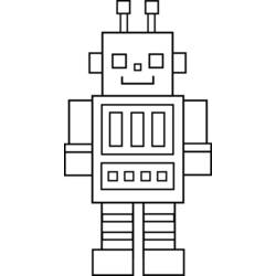Malvorlage: Roboter (Figuren) #106763 - Kostenlose Malvorlagen zum Ausdrucken