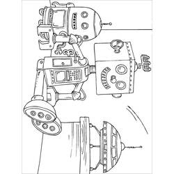 Malvorlage: Roboter (Figuren) #106874 - Kostenlose Malvorlagen zum Ausdrucken