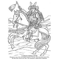 Malvorlage: Samurai (Figuren) #107269 - Kostenlose Malvorlagen zum Ausdrucken