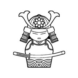 Malvorlage: Samurai (Figuren) #107287 - Kostenlose Malvorlagen zum Ausdrucken