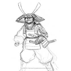 Malvorlage: Samurai (Figuren) #107318 - Kostenlose Malvorlagen zum Ausdrucken