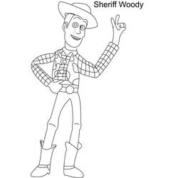 Malvorlage: Sheriff (Figuren) #107515 - Kostenlose Malvorlagen zum Ausdrucken