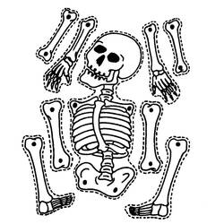 Malvorlage: Skelett (Figuren) #147523 - Kostenlose Malvorlagen zum Ausdrucken