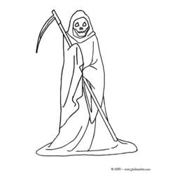 Malvorlage: Skelett (Figuren) #147533 - Kostenlose Malvorlagen zum Ausdrucken