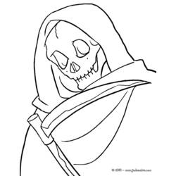 Malvorlage: Skelett (Figuren) #147542 - Kostenlose Malvorlagen zum Ausdrucken