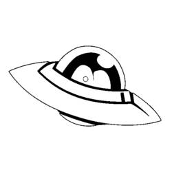 Malvorlage: UFO (Figuren) #103151 - Kostenlose Malvorlagen zum Ausdrucken