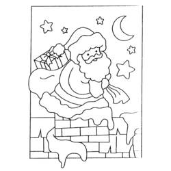Malvorlage: Weihnachtsmann (Figuren) #104654 - Kostenlose Malvorlagen zum Ausdrucken