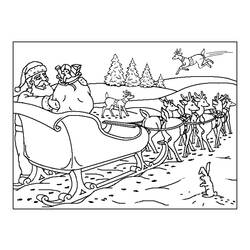 Malvorlage: Weihnachtsmann (Figuren) #104656 - Kostenlose Malvorlagen zum Ausdrucken