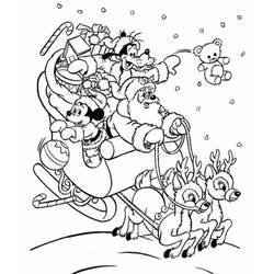 Malvorlage: Weihnachtsmann (Figuren) #104670 - Kostenlose Malvorlagen zum Ausdrucken