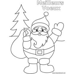 Malvorlage: Weihnachtsmann (Figuren) #104695 - Kostenlose Malvorlagen zum Ausdrucken