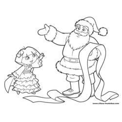 Malvorlage: Weihnachtsmann (Figuren) #104740 - Kostenlose Malvorlagen zum Ausdrucken