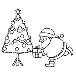 Malvorlage: Weihnachtsmann (Figuren) #104742 - Kostenlose Malvorlagen zum Ausdrucken