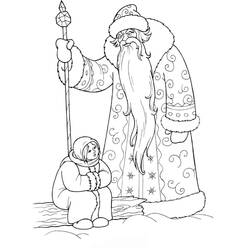 Malvorlage: Weihnachtsmann (Figuren) #104799 - Kostenlose Malvorlagen zum Ausdrucken