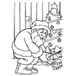 Malvorlage: Weihnachtsmann (Figuren) #104807 - Kostenlose Malvorlagen zum Ausdrucken