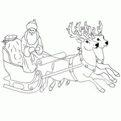 Malvorlage: Weihnachtsmann (Figuren) #104808 - Kostenlose Malvorlagen zum Ausdrucken