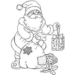 Malvorlage: Weihnachtsmann (Figuren) #104828 - Kostenlose Malvorlagen zum Ausdrucken