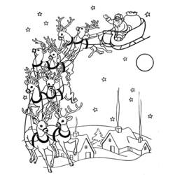 Malvorlage: Weihnachtsmann (Figuren) #104844 - Kostenlose Malvorlagen zum Ausdrucken