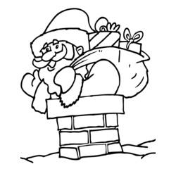 Malvorlage: Weihnachtsmann (Figuren) #104907 - Kostenlose Malvorlagen zum Ausdrucken