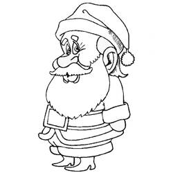 Malvorlage: Weihnachtsmann (Figuren) #104936 - Kostenlose Malvorlagen zum Ausdrucken
