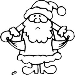 Malvorlage: Weihnachtsmann (Figuren) #104938 - Kostenlose Malvorlagen zum Ausdrucken