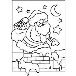 Malvorlage: Weihnachtsmann (Figuren) #104967 - Kostenlose Malvorlagen zum Ausdrucken