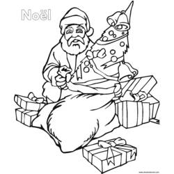 Malvorlage: Weihnachtsmann (Figuren) #104997 - Kostenlose Malvorlagen zum Ausdrucken