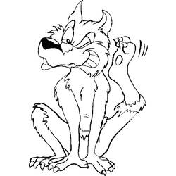 Malvorlage: Werwolf (Figuren) #100013 - Kostenlose Malvorlagen zum Ausdrucken